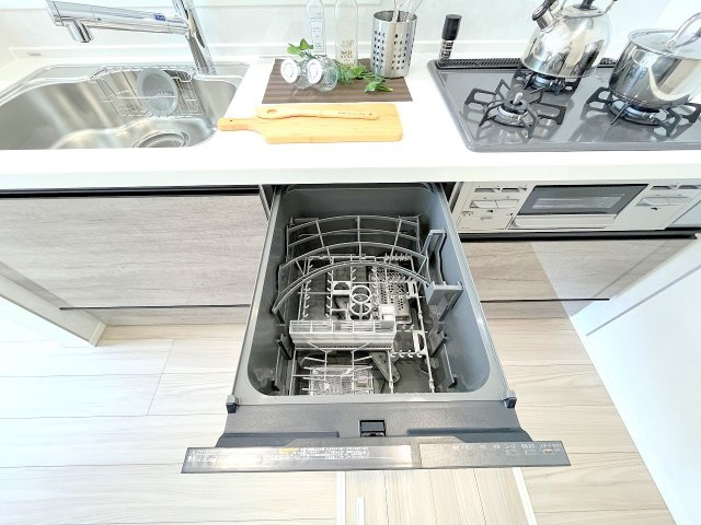 あきる野市草花　全3棟のキッチン|2025年撮影