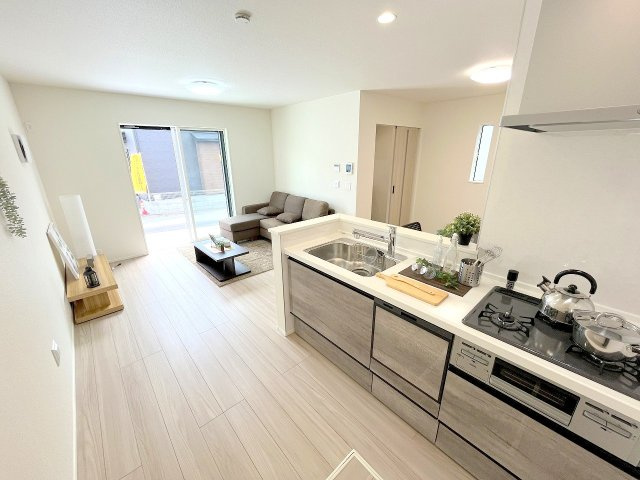 あきる野市草花　全3棟のキッチン|2025年撮影