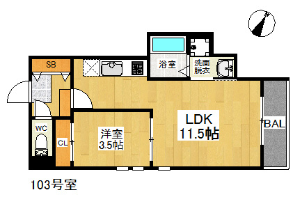 【間取り】 | 仲介手数料半額！HPに初期費用掲載！「プライスホーム」で検索！Grandtic SYM博多