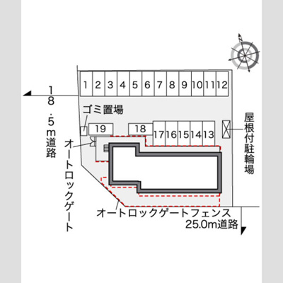 【区画図】 | レオパレスユーザン