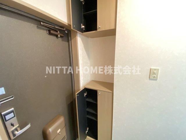 レスポワールの玄関|シューズボックス付き！