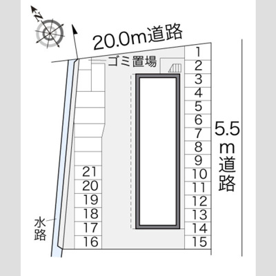 【区画図】 | レオパレスユーリッチ