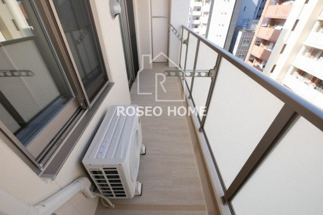 サンセール上本町のバルコニー