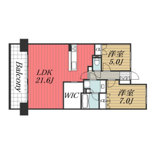 【間取り】 | 千葉マリンコート