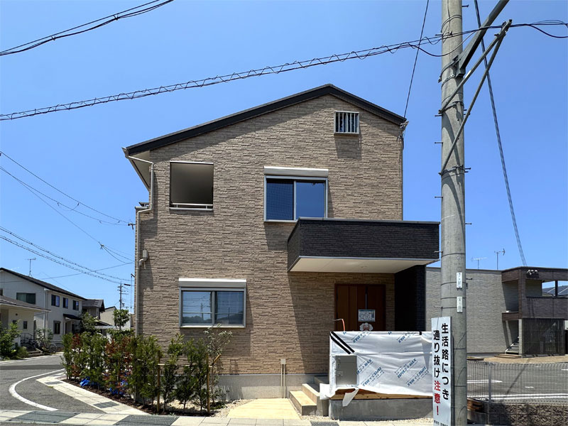 野洲市冨波乙　2-3-2号地　新築戸建の外観