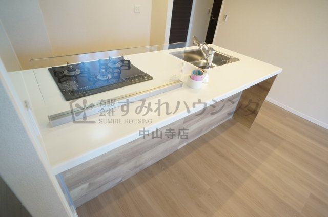 Espoir 宝塚・川面のキッチン