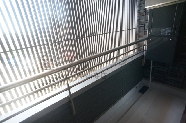 Espoir 宝塚・川面のバルコニー