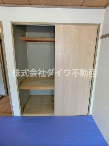 パークレジデンスの収納|北側6帖洋室収納