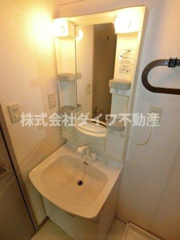 パークレジデンスの洗面所