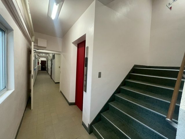 オリエンタルグリーンコーポラスのその他共用部分|カーペットの内廊下です♪