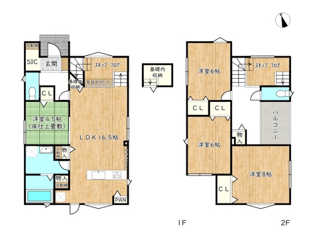【間取り】 | タマタウン広畑区蒲田／全3棟