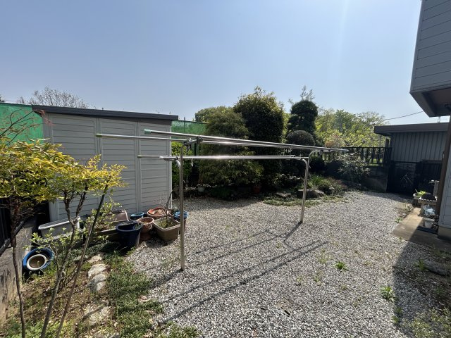 滑川町羽尾 中古戸建の庭