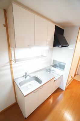 【キッチン】 | クラール・シーズンⅡ | ※同物件・反転タイプの写真です。