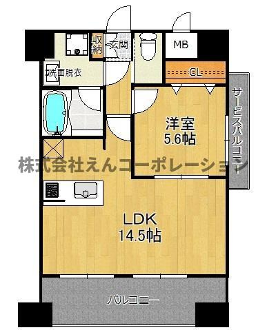 【間取り】 | エンクレスト博多EAST PARK