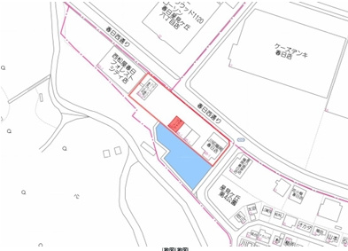 星見ヶ丘複合店の地図