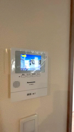 沼津市東熊堂　新築戸建　全２棟　２号棟の防犯設備|現地写真