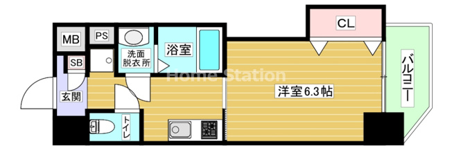 【間取り】 | ラグゼ福島