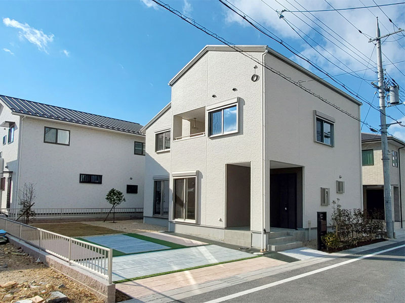 野洲市小篠原　6-2号地　新築戸建の外観