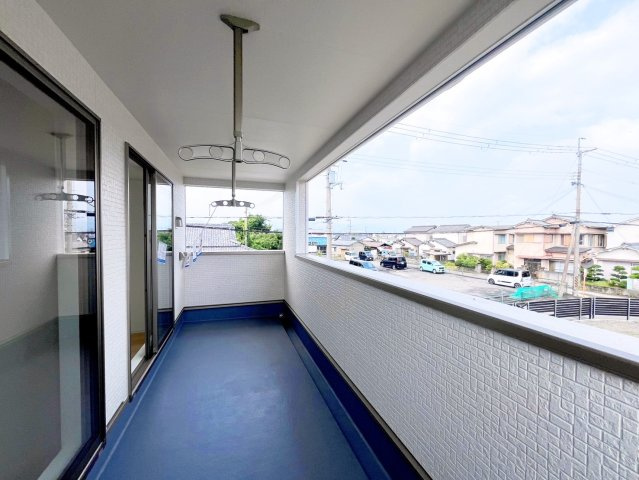 クレイドルガーデン和歌山市新庄第２のバルコニー