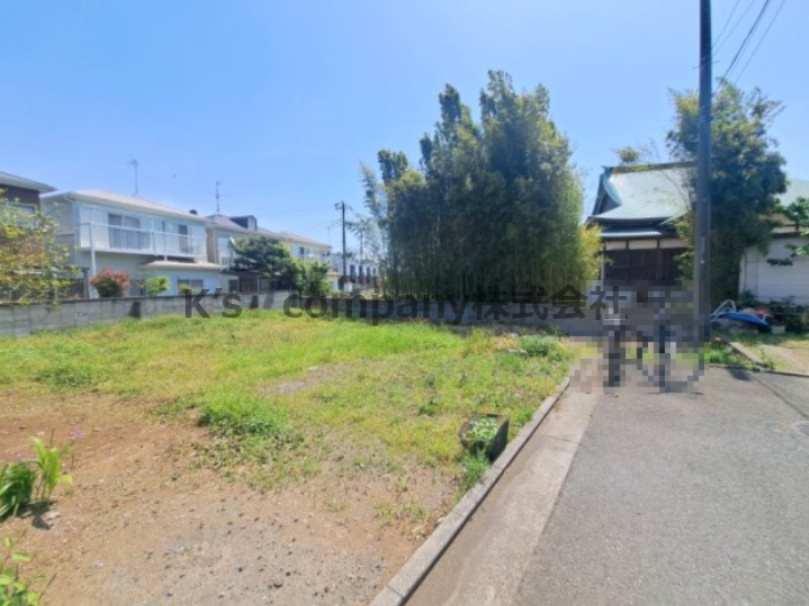茅ヶ崎市萩園　建築条件なし　売地の外観|外観写真◇