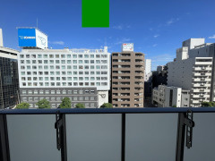 ハーツ天満橋の展望