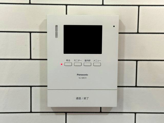 御影プライムハイツの防犯設備|モニター付インターホン