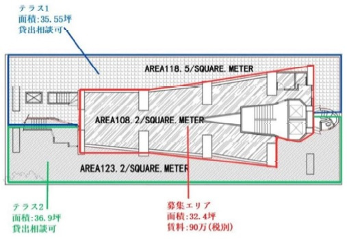 GUNKAN東新宿 (グンカン東新宿)の間取り