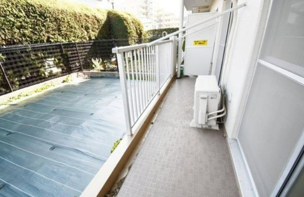 【中古マンション】若葉グリーンプラザ参番館のバルコニー|陽当り良好なバルコニーです☆