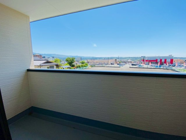 よかタウン／菊池郡大津町室11期／２号棟のバルコニー