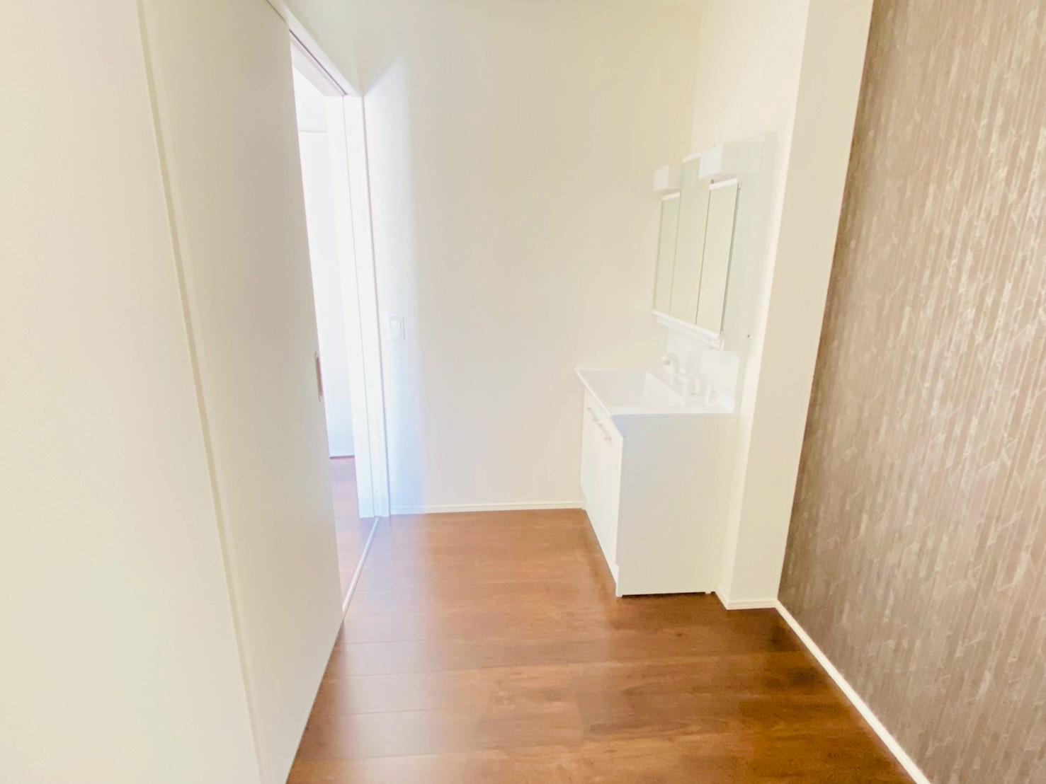 よかタウン／菊池郡大津町室11期／２号棟のランドリースペース