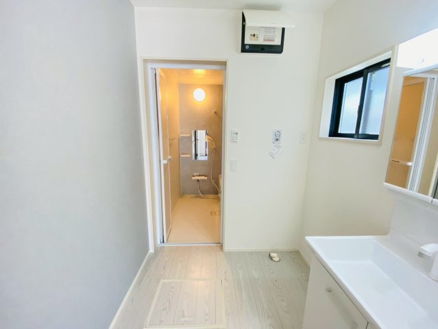 よかタウン／菊池郡大津町室11期／４号棟のランドリースペース