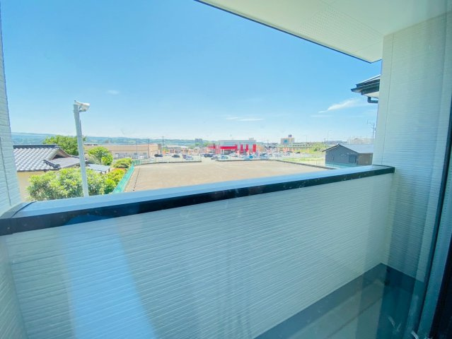 よかタウン／菊池郡大津町室11期／４号棟のバルコニー