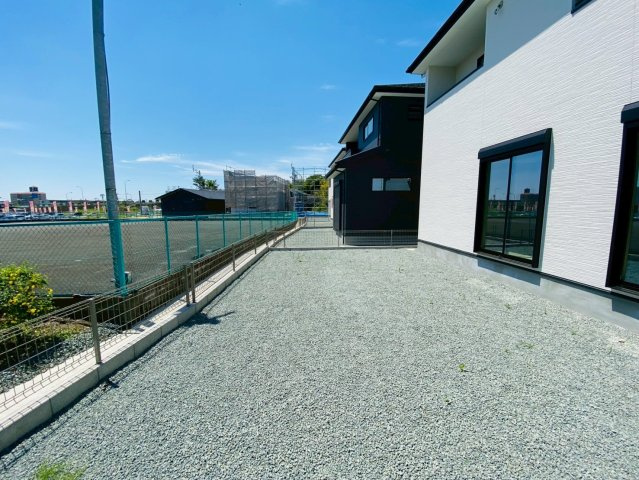 よかタウン／菊池郡大津町室11期／４号棟の庭