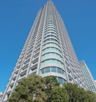 東京ツインパークスライトウィングの外観