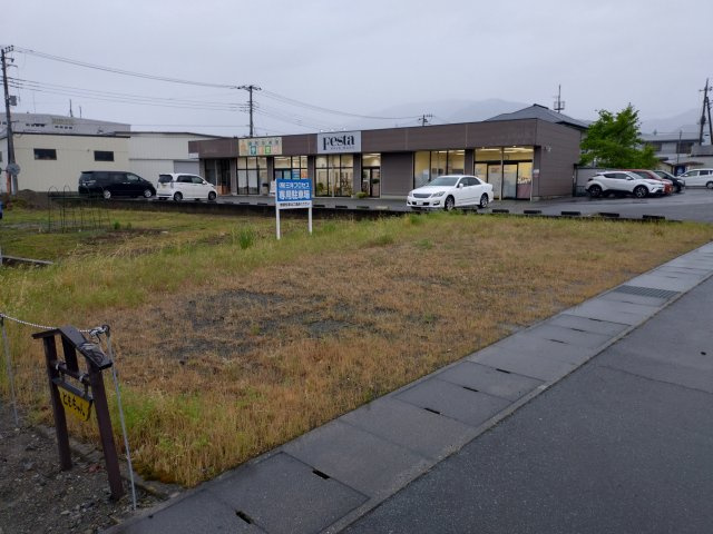 南アルプス市野牛島39坪売地の外観