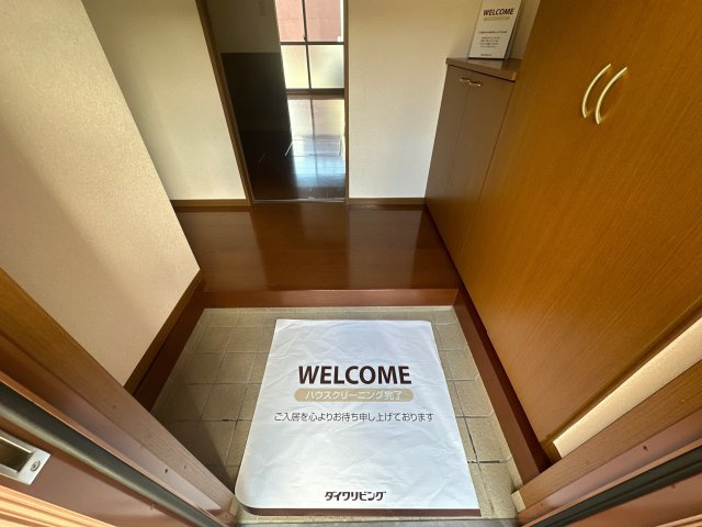 パークハイム壱番館　Ｅ棟の玄関