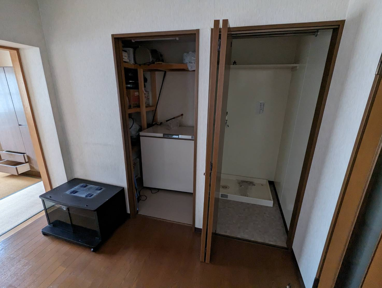 鶴ケ岱マンションの収納