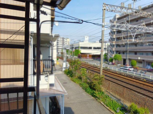 武庫之荘2丁目戸建の展望|音が気になります。