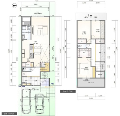 【参考プラン】 | 西賀茂榿ノ木町　売土地