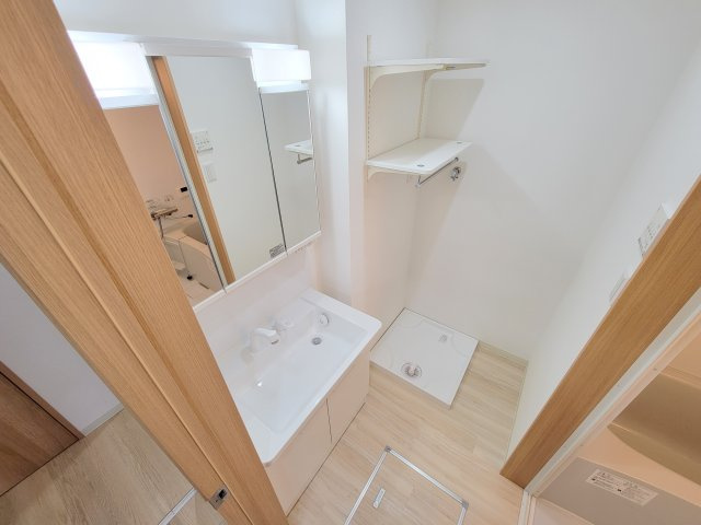 クレアール東岡町の洗面所