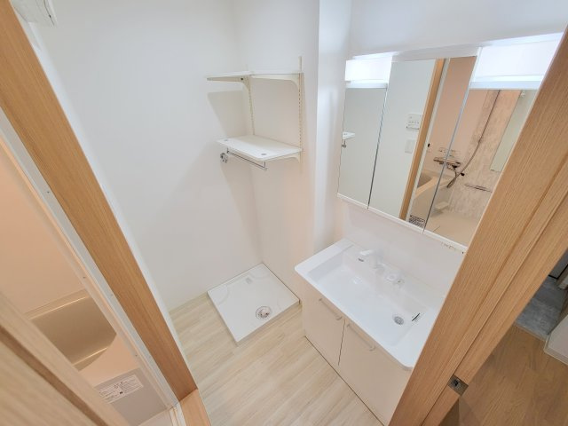 クレアール東岡町の洗面所