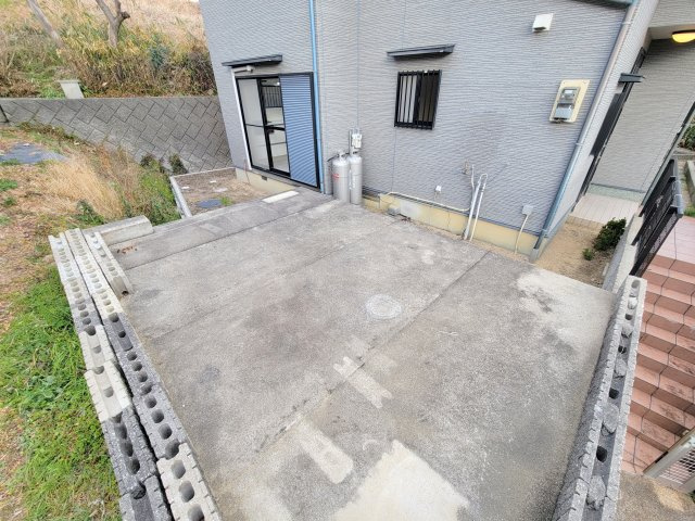 大和郡山市矢田町戸建の庭