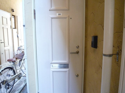 【玄関】 | ロッシェル北里Ⅱ号棟