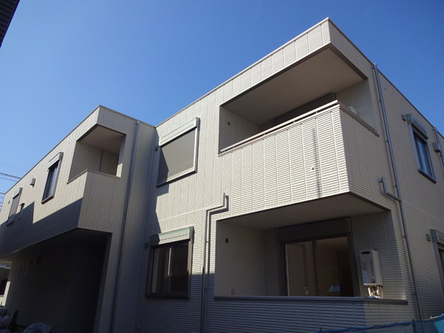アンソレイユ　ブランの外観|閑静な住宅街
