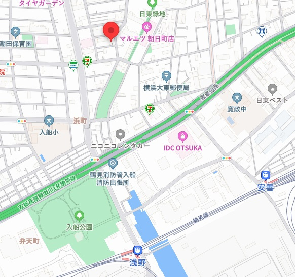 レトア大東町戸建の地図