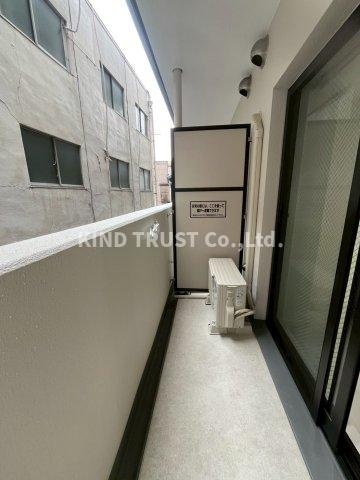 エスグランデ中崎町のバルコニー|バルコニーからの眺めを楽しみながら食事をしませんか