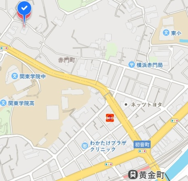 フェリシア霞ヶ丘の地図