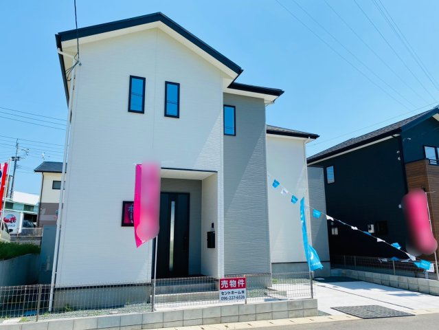 よかタウン／益城町大字広崎2期／１号棟の外観|夜間の内覧も受付中です！お気軽にお問合せ下さい('ω')ノ