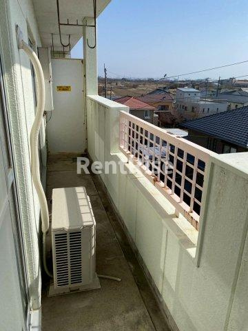 パークサイド三ツ井のバルコニー