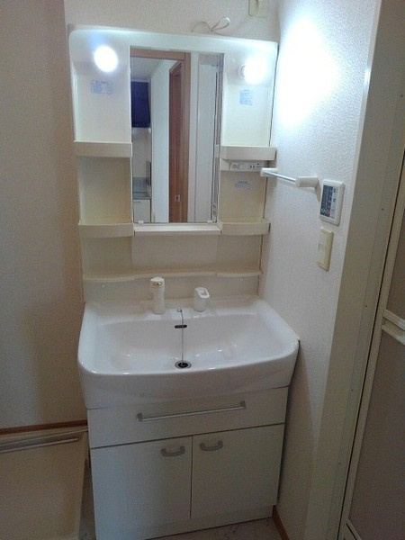 リヴァーサイド意宇４の洗面所